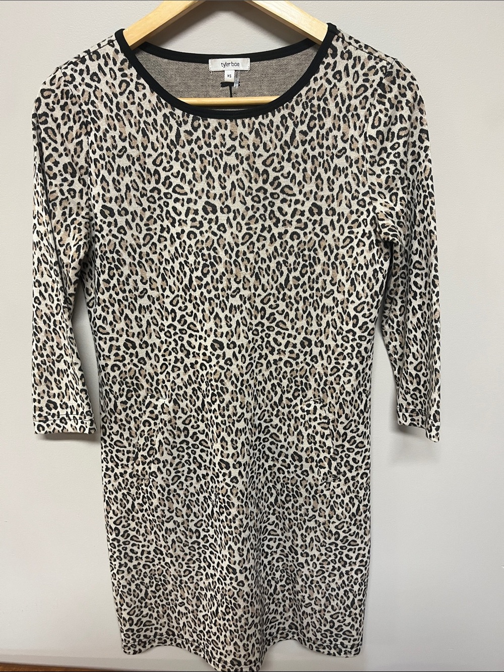 Tyler Boe Leopard Dress